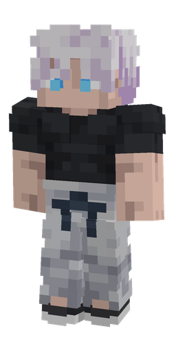Black skin: body, front render