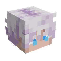 Black skin: head render