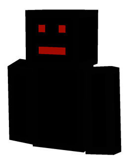 Black skin: bust render