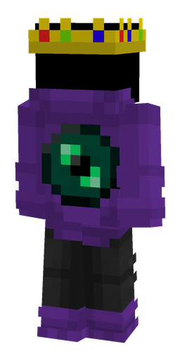 Black skin: body, back render