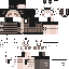 Black skin: raw texture render