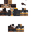 Black skin: raw texture render