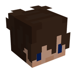 Brown skin: head render