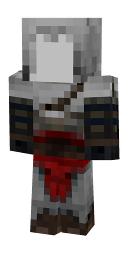 Black skin: body, front render