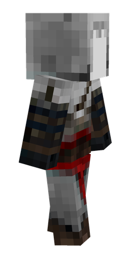 Black skin: body, right side render