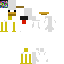 Classic skin: raw texture render