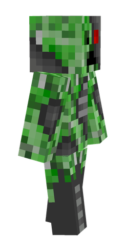 Black skin: body, right side render