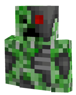 Black skin: bust render