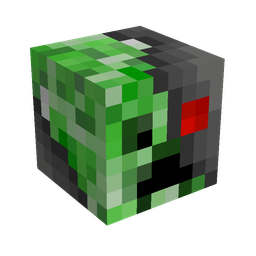Black skin: head render