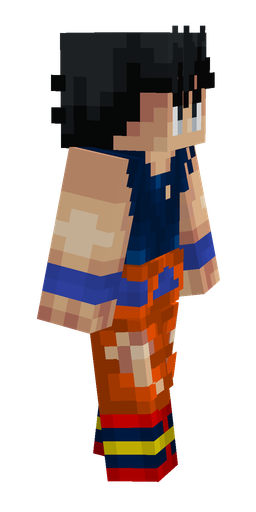 Black skin: body, right side render