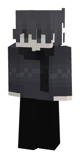 Black skin: body, front render
