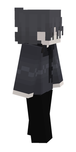 Black skin: body, right side render