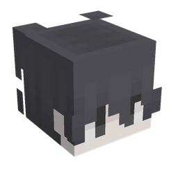 Black skin: head render