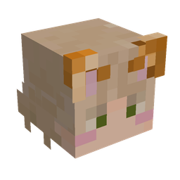 Blue skin: head render