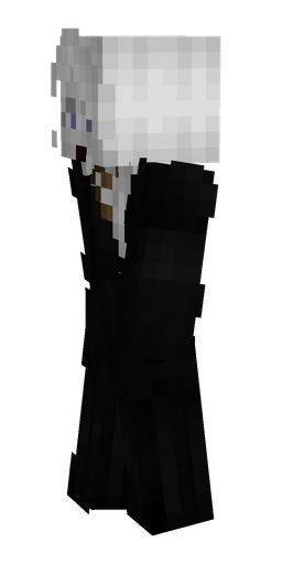 Black skin: body, left side render