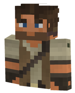 Brown skin: bust render