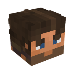 Brown skin: head render