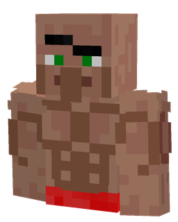 Brown skin: bust render