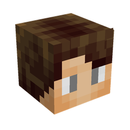 Brown skin: head render