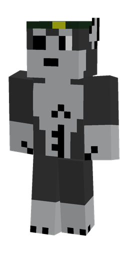 Black skin: body, front render
