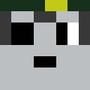 Black skin: face render