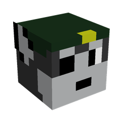 Black skin: head render