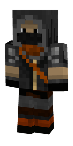 Black skin: body, front render