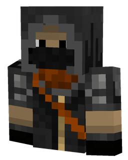 Black skin: bust render