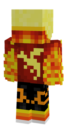 Classic skin: body, back render