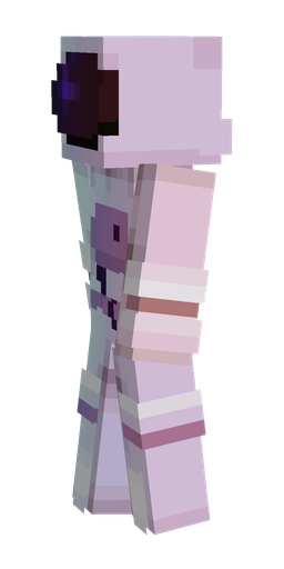 Blue skin: body, left side render