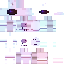 Blue skin: raw texture render