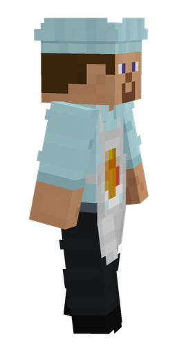Black skin: body, right side render