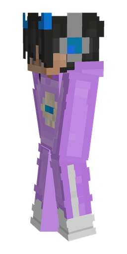 Black skin: body, left side render