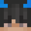 Black skin: face render