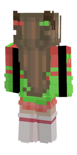 Classic skin: body, back render