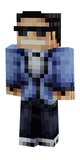 Black skin: body, front render
