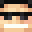 Black skin: face render