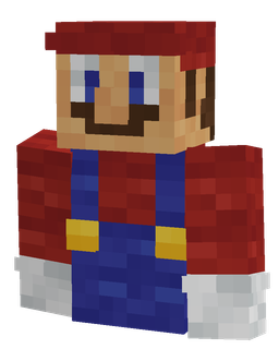 Blue skin: bust render