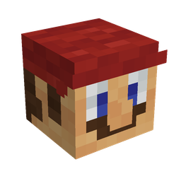 Blue skin: head render