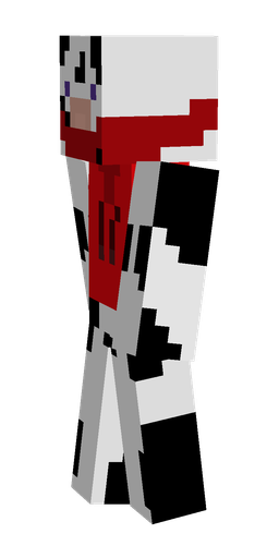 Black skin: body, left side render