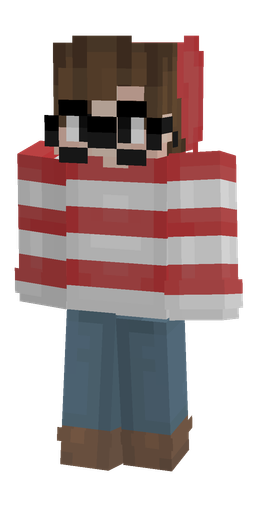 Blue skin: body, front render