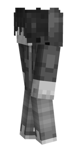 Black skin: body, left side render