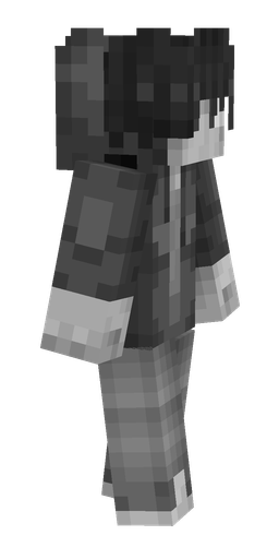 Black skin: body, right side render