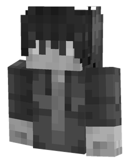 Black skin: bust render