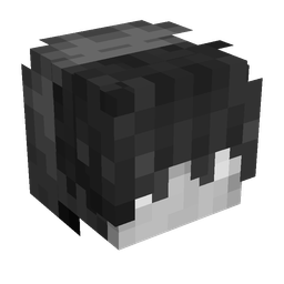 Black skin: head render