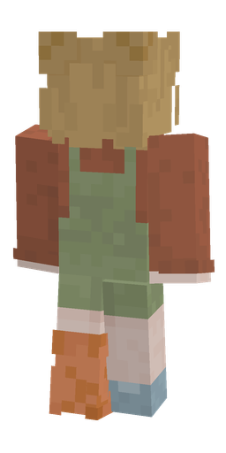 Classic skin: body, back render