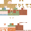 Classic skin: raw texture render