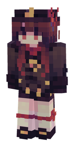 Pink skin: body, front render