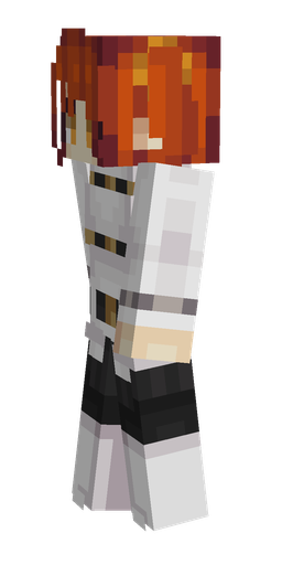 Black skin: body, left side render