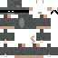 Black skin: raw texture render